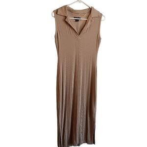 Rachel Zoe Tan Sleeveless Dress